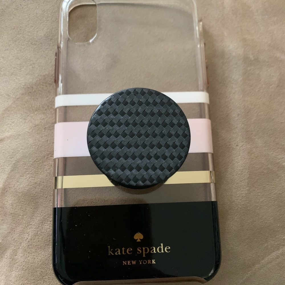 SALE!! Kate Spade Hardshell Case w/free popgrip